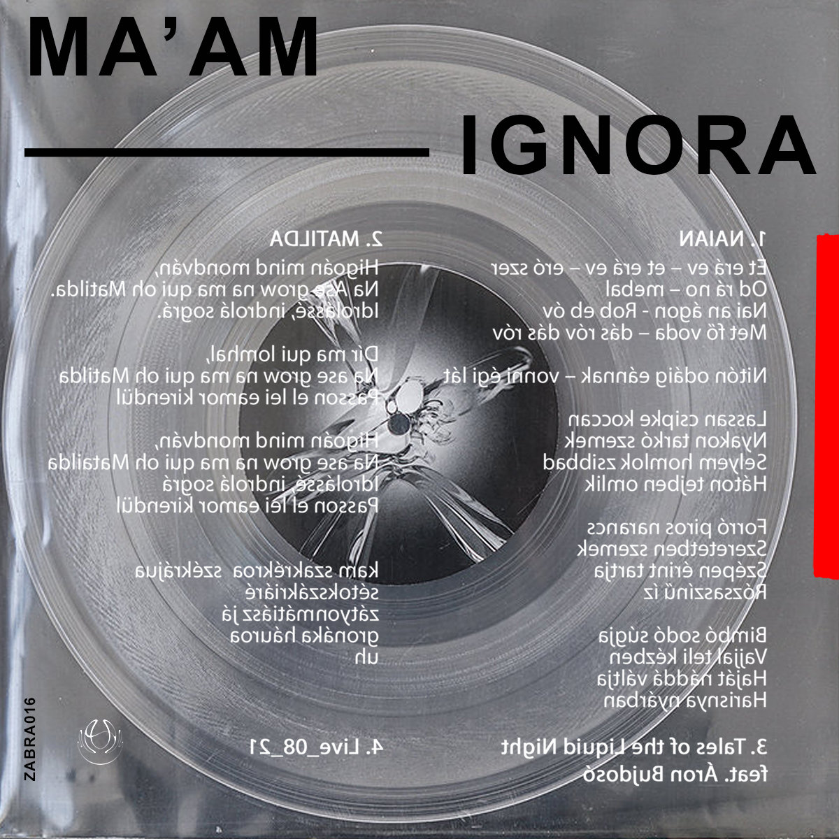 Ma’am – Ignora